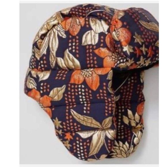 Free People Midnight Garden Brocade Trapper Size OS - Picture 2 of 5